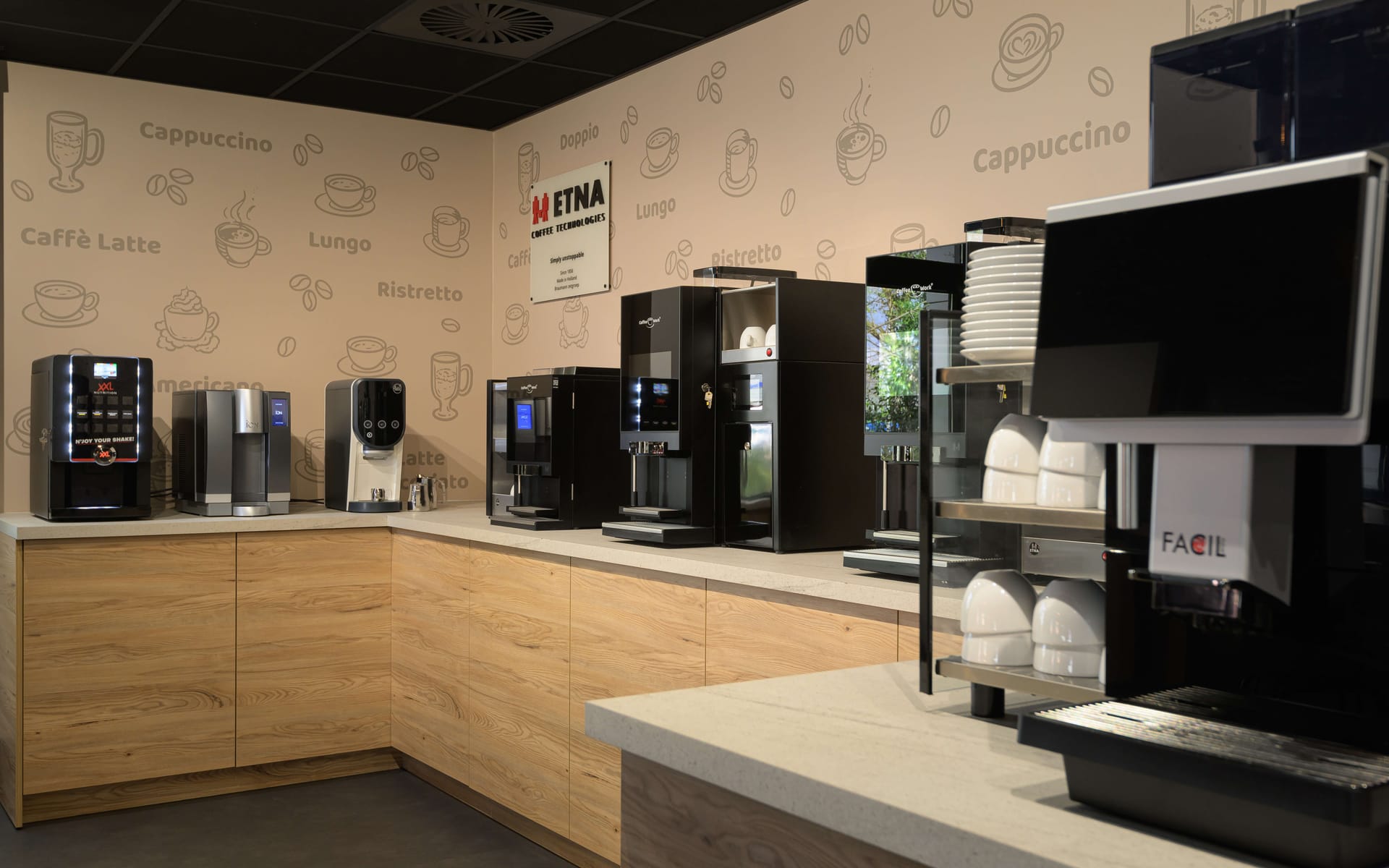 Coffee@Work showroom