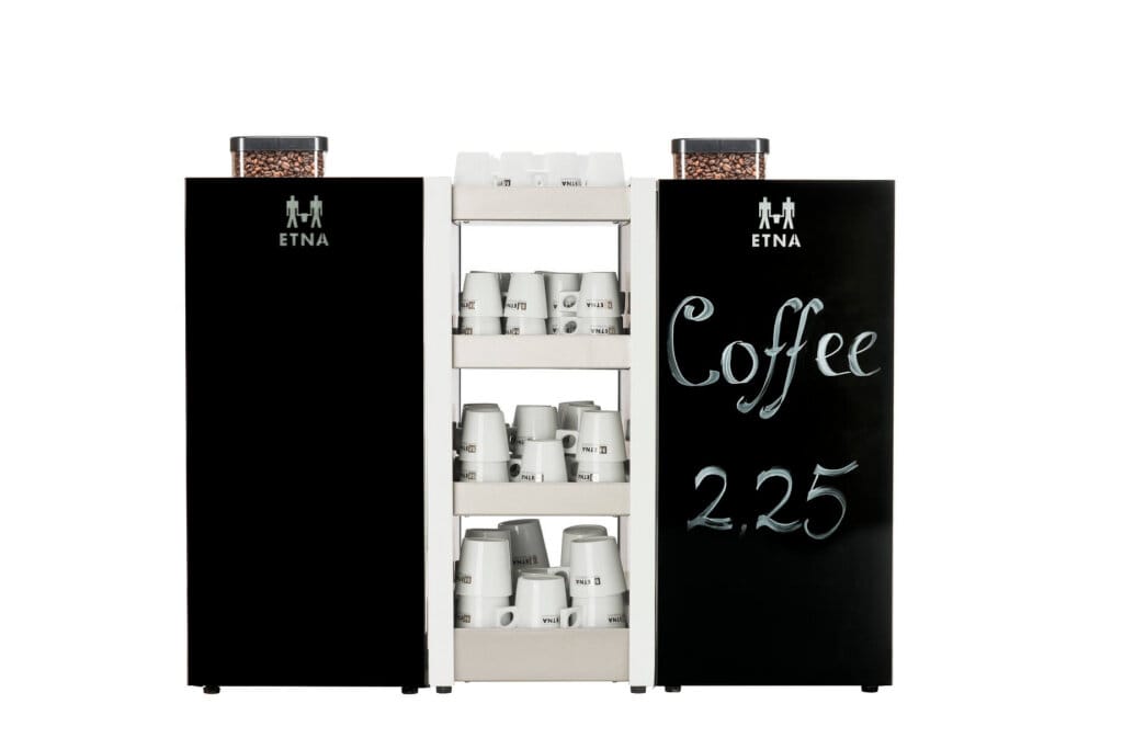 ETNA Dorado Espresso Medium Gastro koffiemachine met achterwand