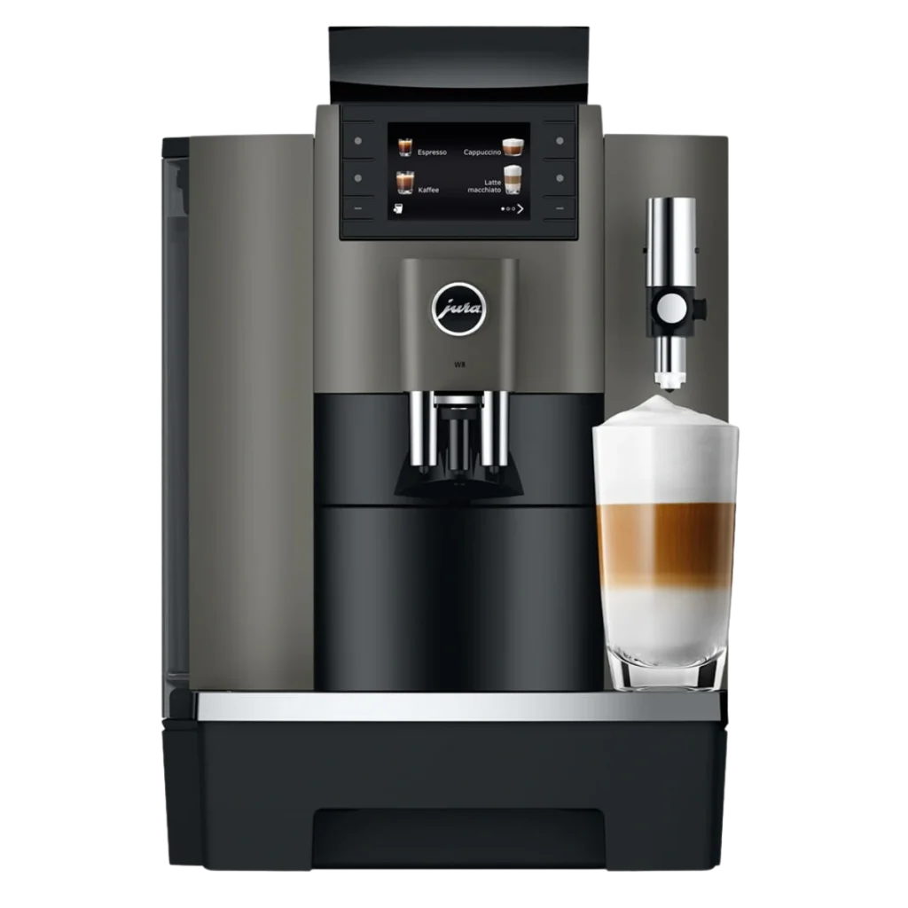 Jura W8 koffiemachine, vrijstaande productfoto