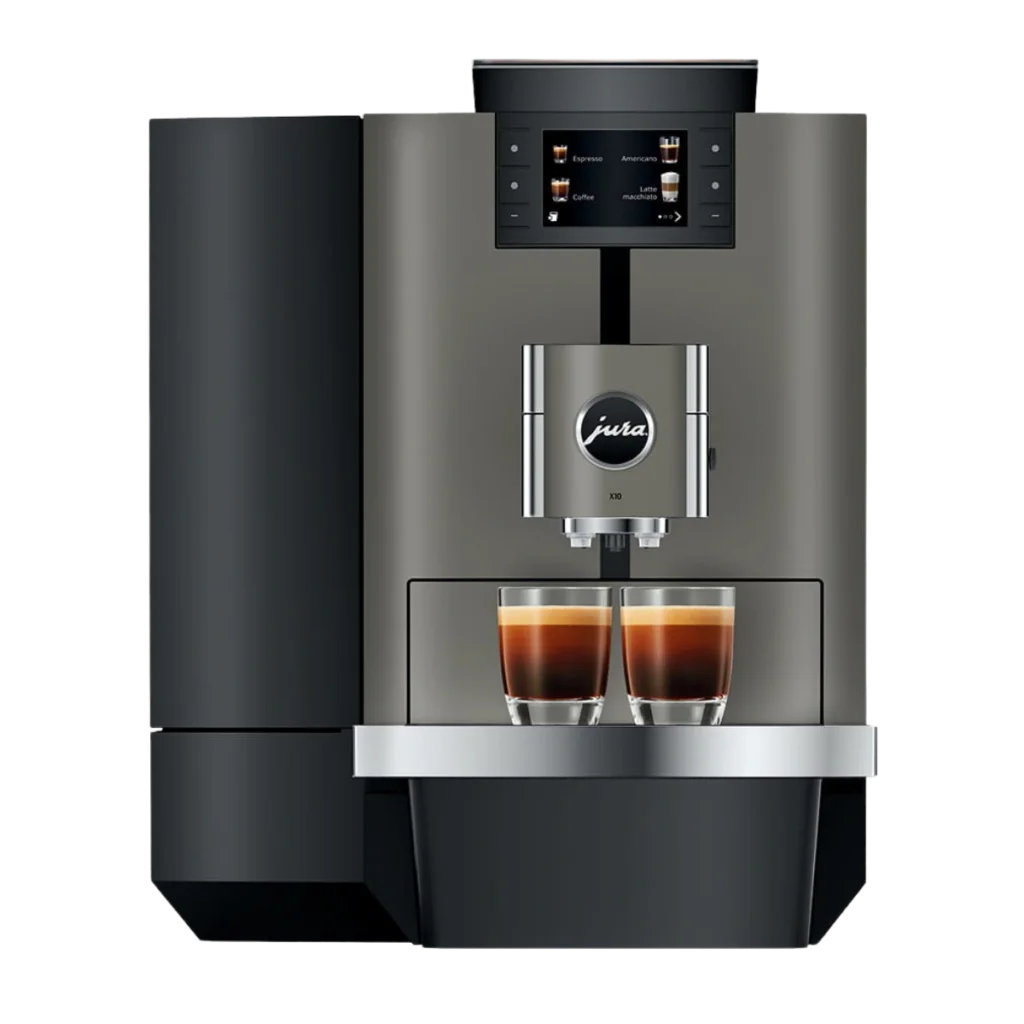 Jura X10 koffiemachine met transparante achtergrond