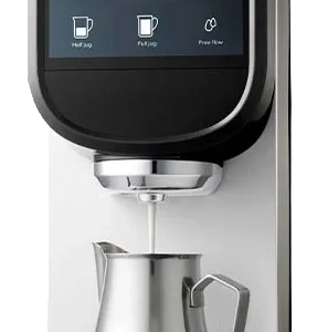 Lattiz 2.0 melkopschuimer voor koffiespecialiteiten op het werk