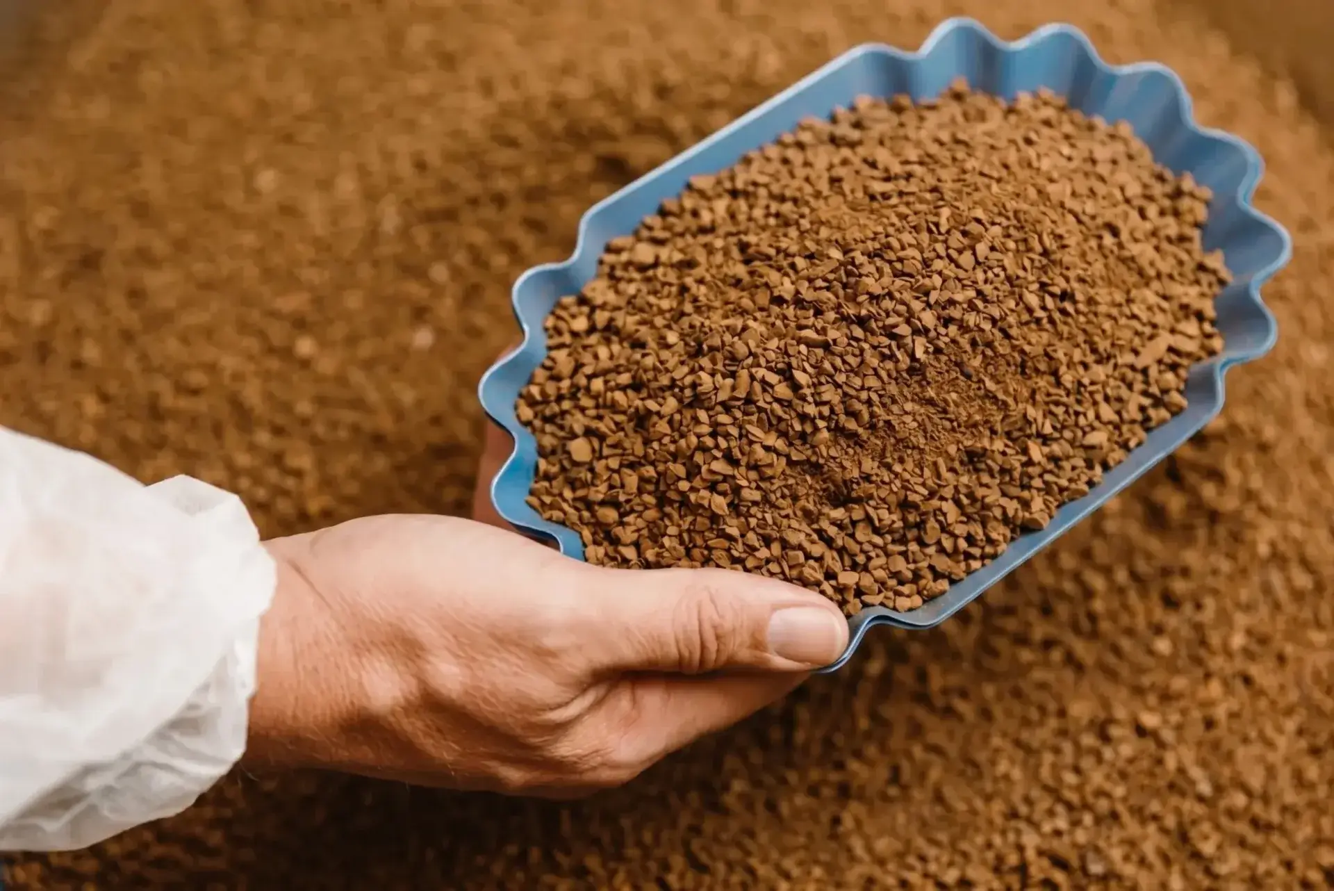 Instant gemalen koffie voor koffiemachine