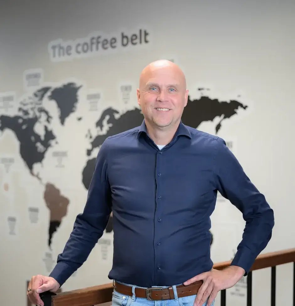 Sander Verschragen adviseur Coffee@Work.